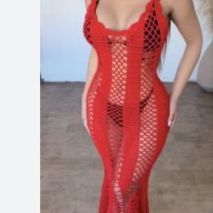 Crochet Maxi Dress OOTDFASH